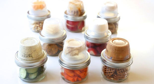 Mason Jar Lunchables - Mason Jar Crafts Love